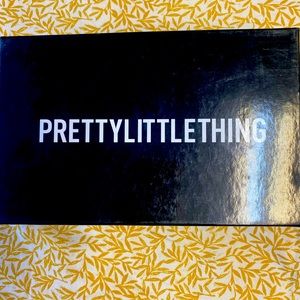 Black stiletto heels.